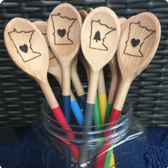 EmbellishedBySandra EngravedSpoons