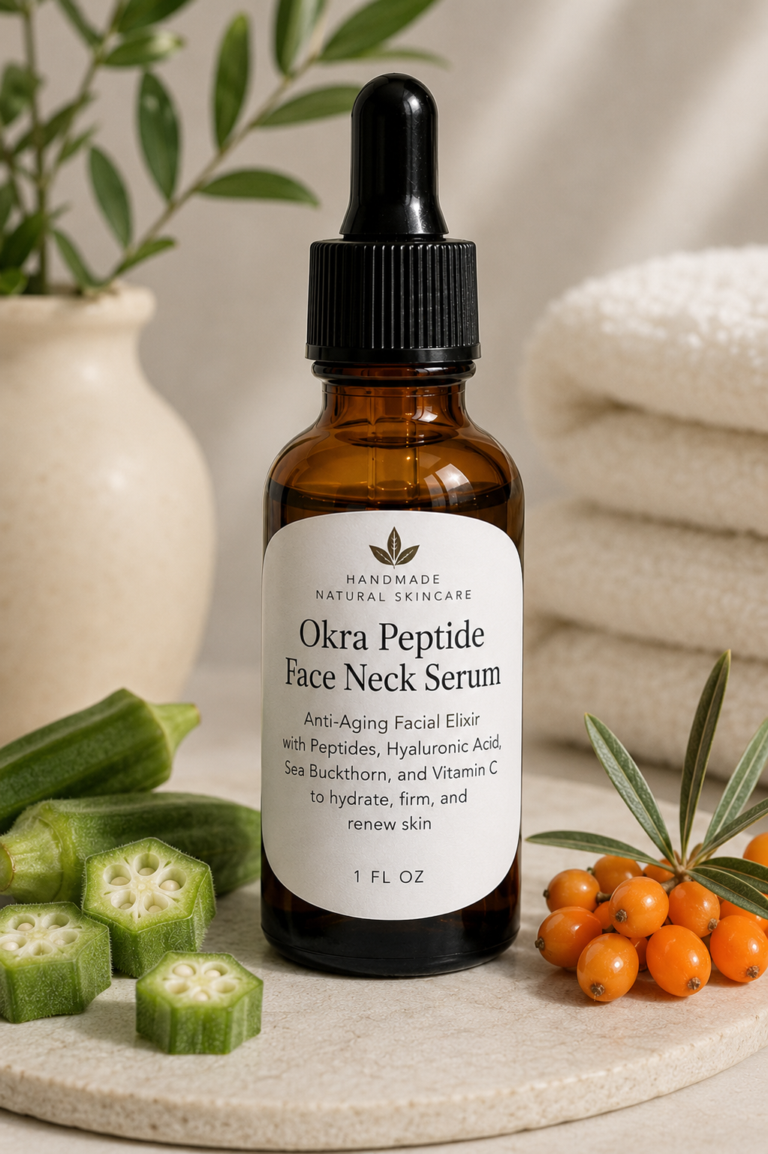 Okra Peptide Face and Neck Serum 768x1154