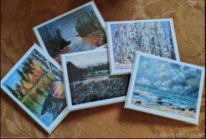 James Ellis North Shore Artist Note Cards – 4 Pack