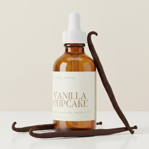Vanilla Cupcake Shimmering Body Oil