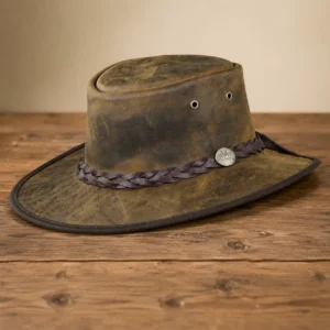 Barmah Leather Hat