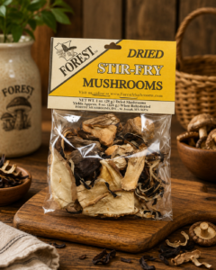 Dried Stir-fry Mushrooms