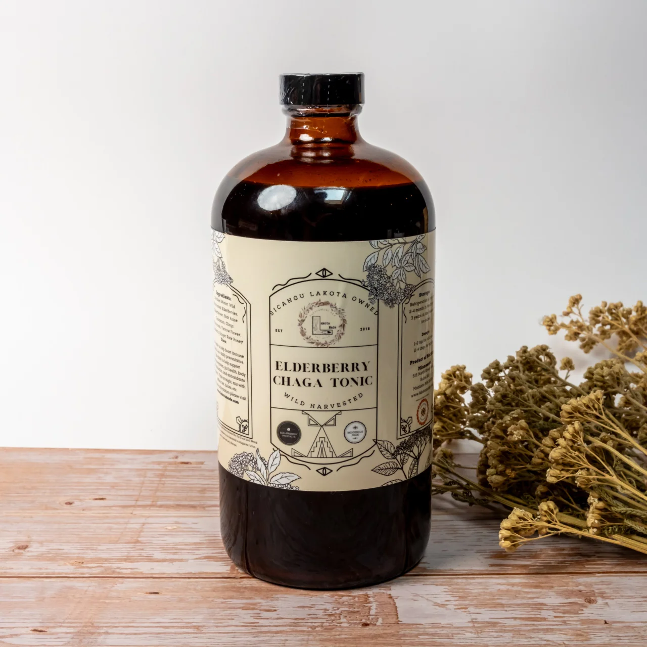 Elderberry Chaga Tonic 32oz