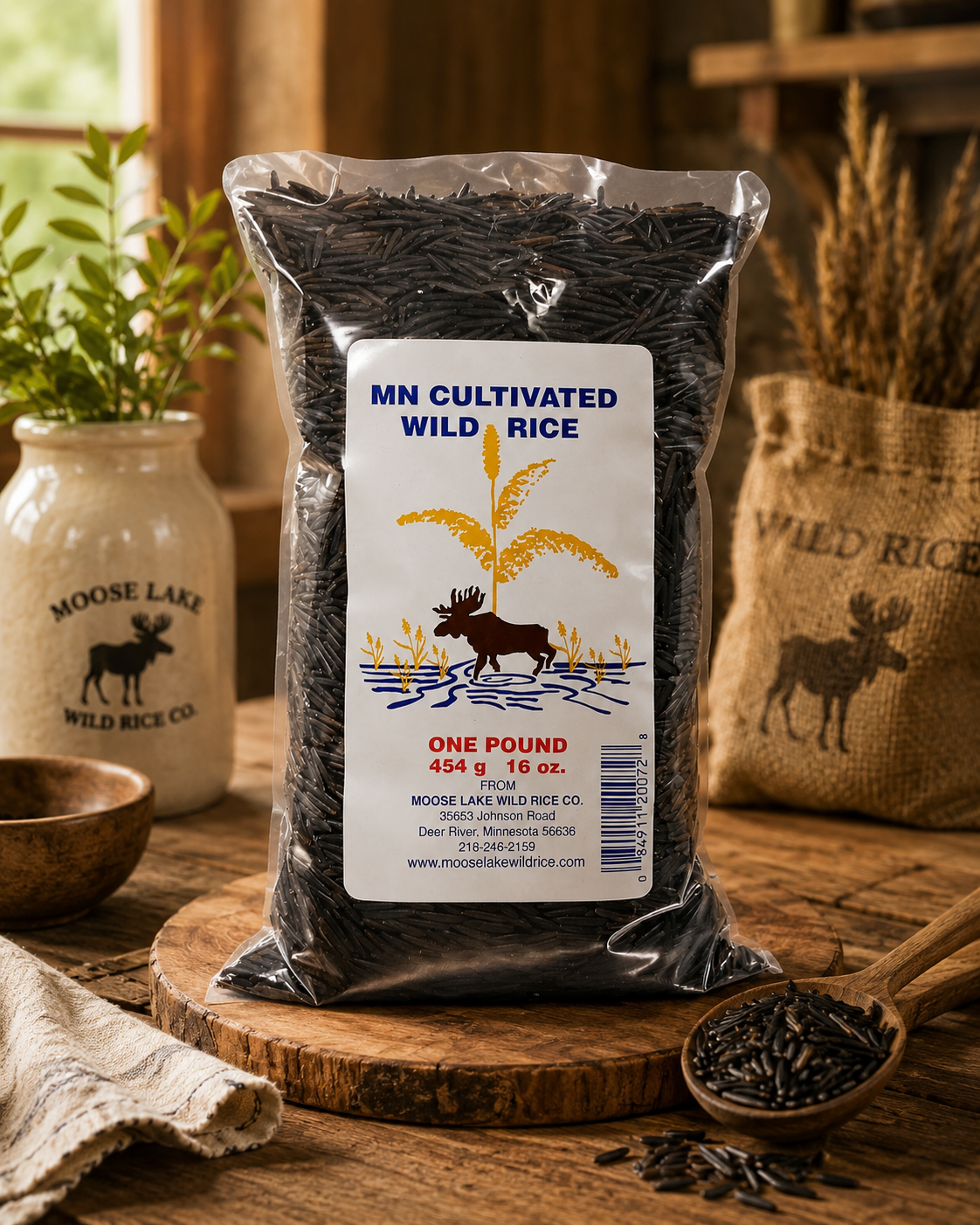 Moose Lake rice