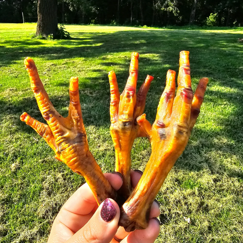 Cold Smoked Chicken Feet